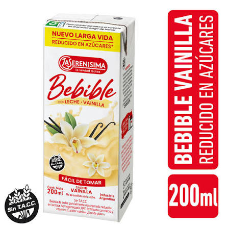 BEBIDA LACTEA UAT LA SERENISIMA 200CC VAINILLA